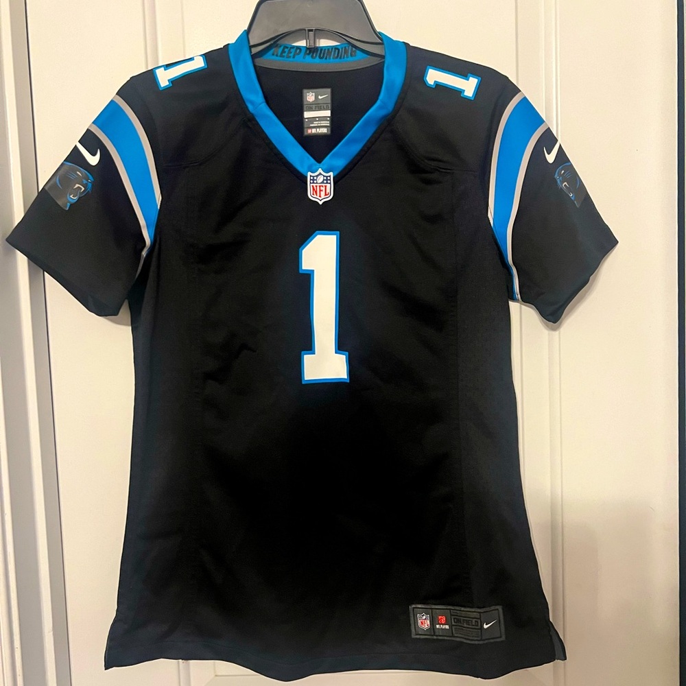NIKE NFL Carolina Panthers Cam Newton Football Jersey  | M